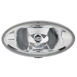 HELLA 1FB 007 892-071 FF/Halogen-Spotlight - Comet FF 300 - 12V - Oval - Reference number: 17.5 - mounting - Clear diffusing lens - Lens Colour: transparent - left/right