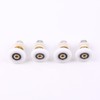 4pcs/Set Shower Door Rollers Runners Pulleys 20mm 23mm 25mm 27mm