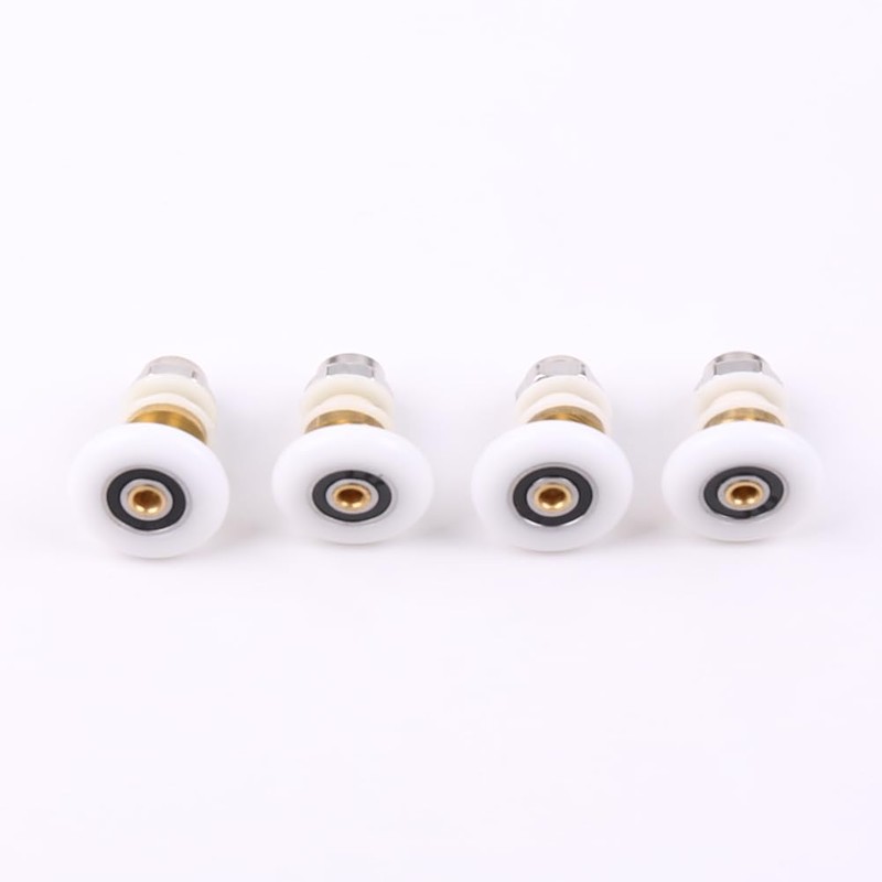 4pcs/Set Shower Door Rollers Runners Pulleys 20mm 23mm 25mm 27mm