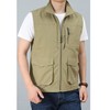 Hixiaohe Men's Casual Lightweight Outdoor Vest Work Fish Photo Travel