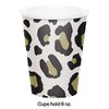 Creative Converting Leopard Paper Cups, 8 ct