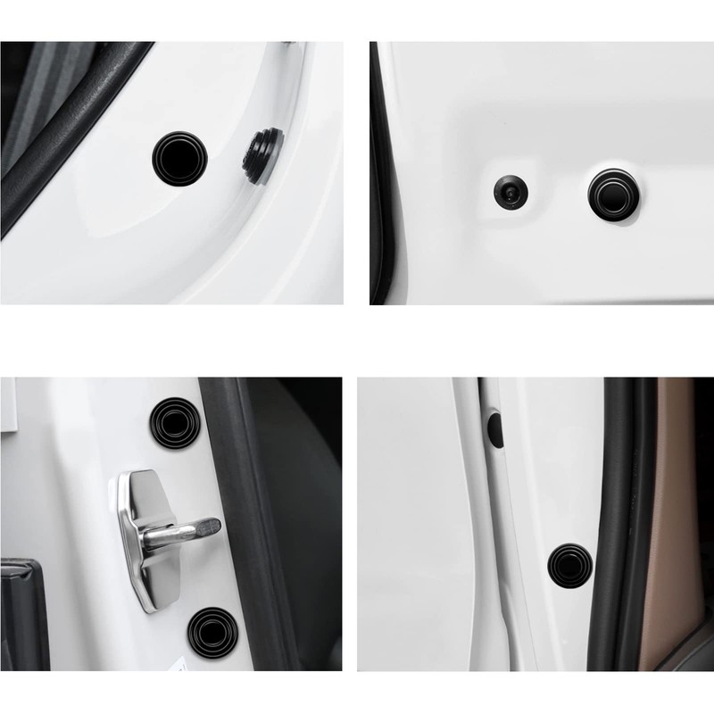 Set of 12 Door Noise Insulation Shock Absorbers Car Door