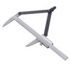 Caliber Measuring Tool Stainless Steel 0‑150mm Ergonomic Design Manual Caliper