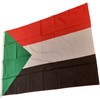NWFlags Sudan Flag 3ft x 2ft 75d Premium Polyester Suitable