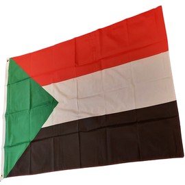 NWFlags Sudan Flag 3ft x 2ft 75d Premium Polyester Suitable For Flagpoles