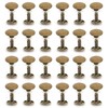 craftmemore 100 Pack 8 mm Doble Tapa Remaches Ronda remaches