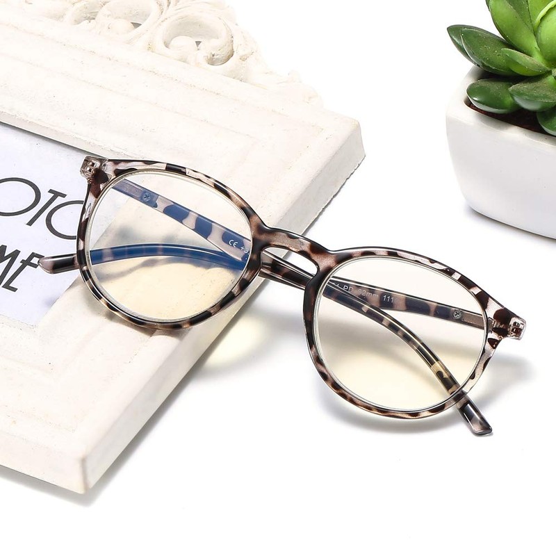 Suertree Blaulicht Brille Blaulichtfilter Lesebrille Federscharnier Computerbrille Anti Ermüdung Brille