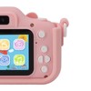 Kids Digital Camera with 32G Card Front Rear Lens 1080P
