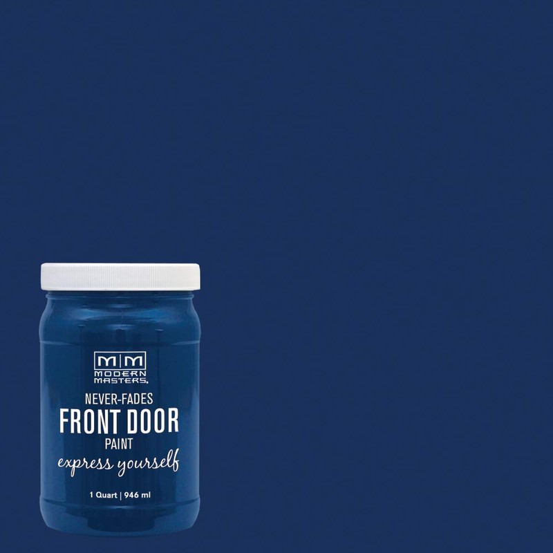 Modern Masters 275270 Front Door Paint, Quart, Satin Calm