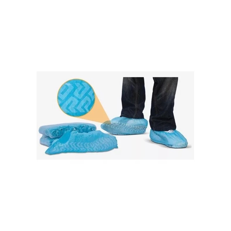 Ambiderm Cubrezapatos Desechable Antiderrapante Ambiderm 100 Pzas