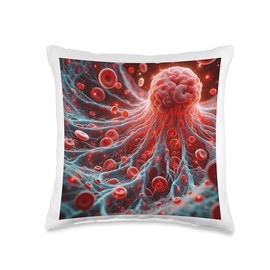 Lymphatic System Lymph Node Throw Pillow