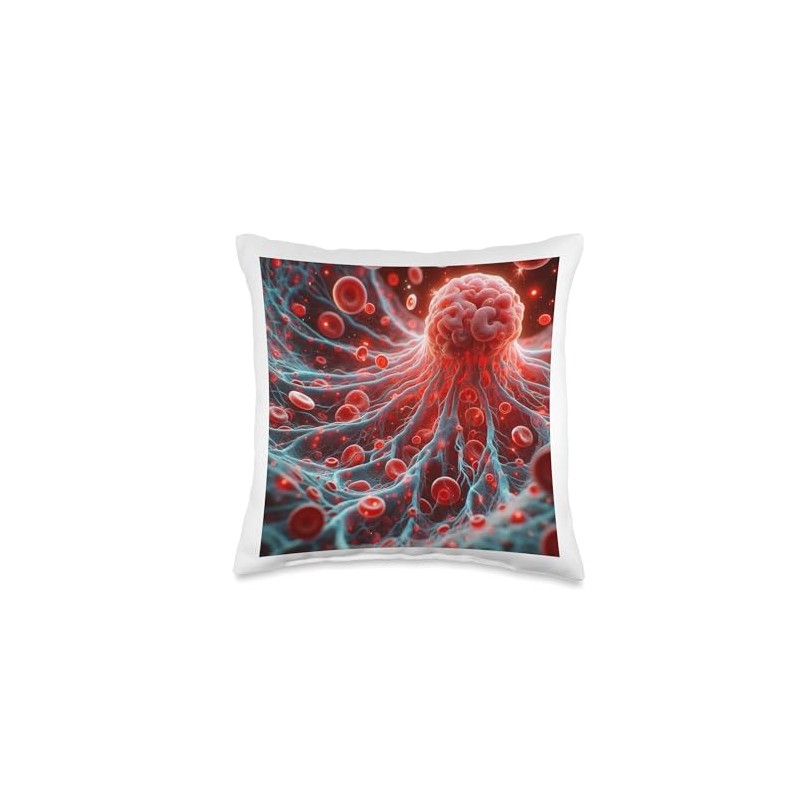 Lymphatic System Lymph Node Throw Pillow