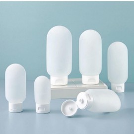 Travel Empty Bottle Tube Dispenser for Pool Shampoo Cosmetics Gym 60ml 10ea