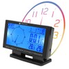CD60 Multifunctional Digital Car Automobile Thermometer Gauge with Time Navigation