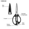 Farberware 4 in 1 Multipurpose Stainless Steel Kitchen Scissors with