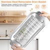 ARNTY Kitchen Strainer Stainless Steel – Extendable – Strainer Basket