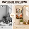 GGIU Magnetic Shelf for Fridge - 3 Pack Fruit &