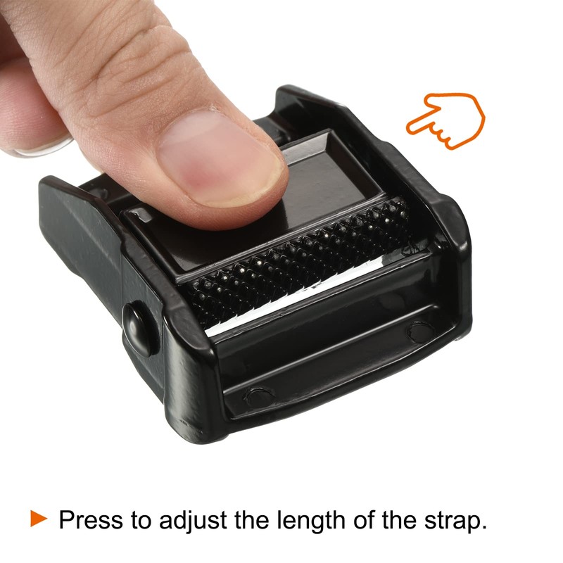 PATIKIL 38mm Webbing Metal Buckle, Zinc Alloy Anti-Slip Cam Press