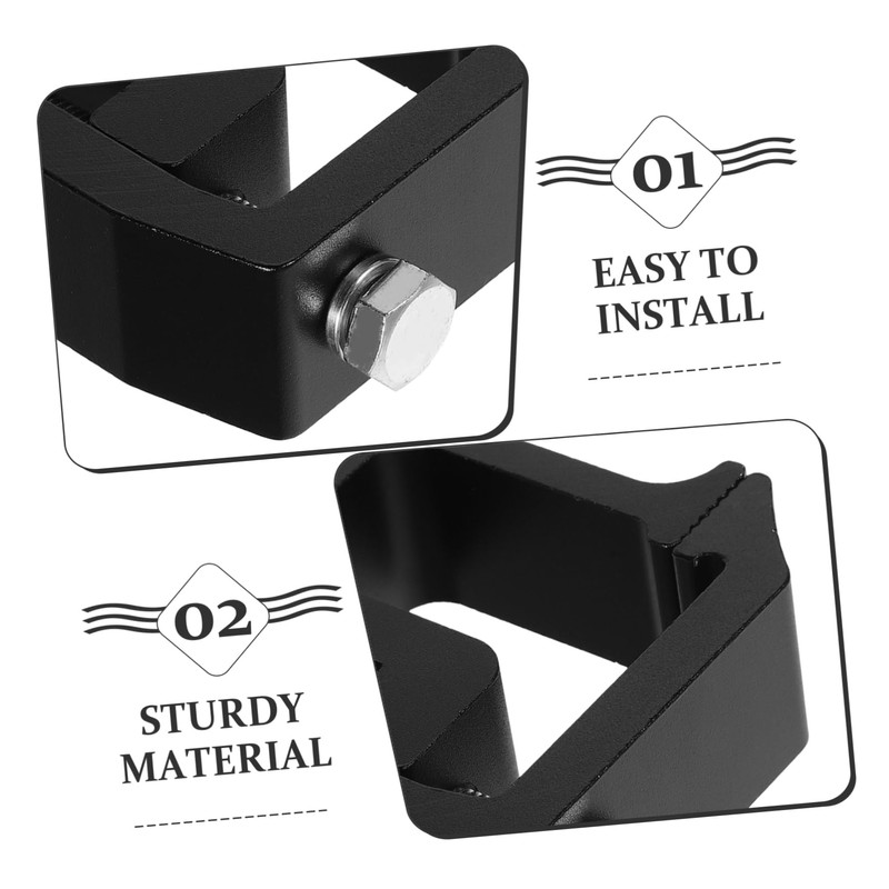 Alipis Ladder Rack Clamp for Truck Topper Heavy Duty Mounting