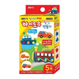 Hottracks 3500 I-Dough Vehicle Making AM 837 Clay 5 Colors 30g / 3500 아이도우 탈것만들기 AM 837 클레이 5색 30g