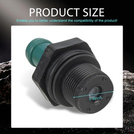 Polcatay Pack-1 Car Positive Crankcase Ventilation Valve, One-way Control Valve, Replaces OEM #111810EA200 118106N202 118106N201 1181-1KC0A, Compatible with Nissan Infiniti (Multicolored)