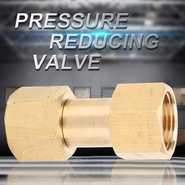 Lantuqib Cylinder Connector, CO2 Tank To Argon Regulator Nylon Washer Compact Brass for CGA-320 To CGA-580 CO2 Tank