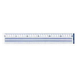 Kokuyo CL-RG30 Square Straight Ruler Scale Size 11.8 inches (30 cm)