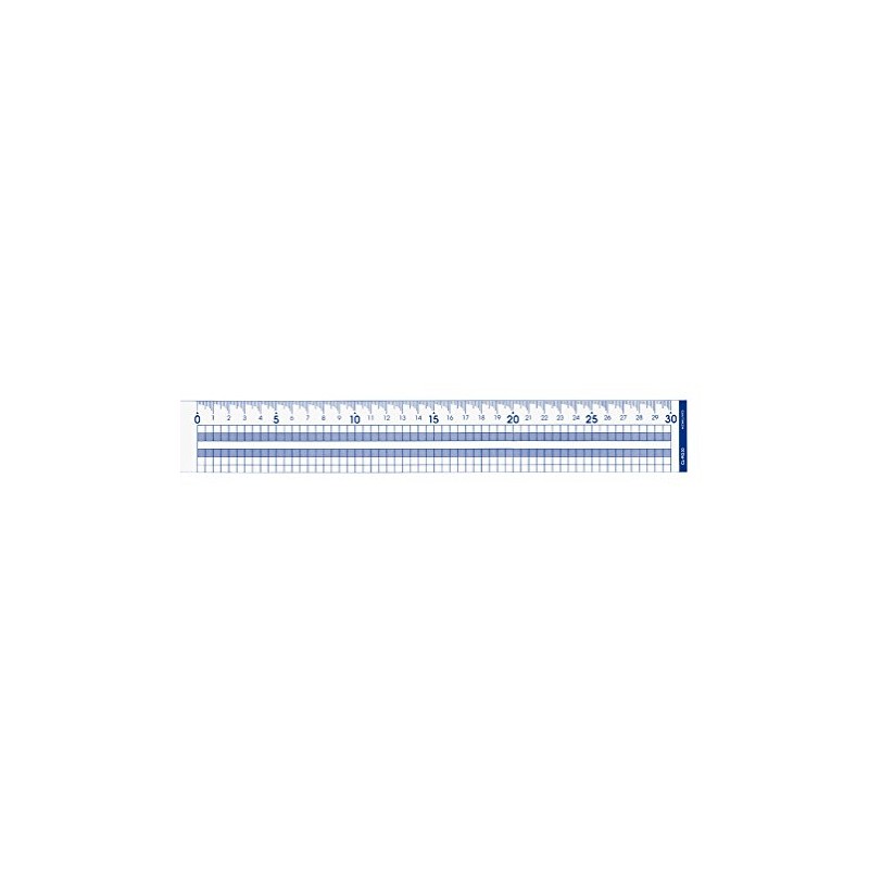 Kokuyo CL-RG30 Square Straight Ruler Scale Size 11.8 inches (30