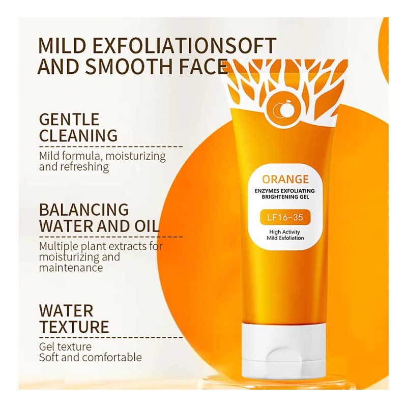 Gel Exfoliante Iluminador E Iluminador Orange Enzymes