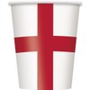 SHATCHI 20Pcs England Paper Cup St George Party Supplies for
