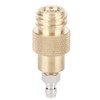 Simlug Soda Adapter, TR21-4 Male Thread Brass Soda Water Adapter