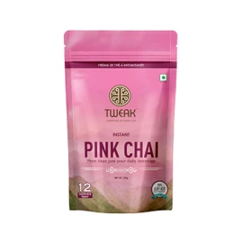 Tweak Pink Chai (Kashmiri Chai) | Instant Premix 250g, 12 serves