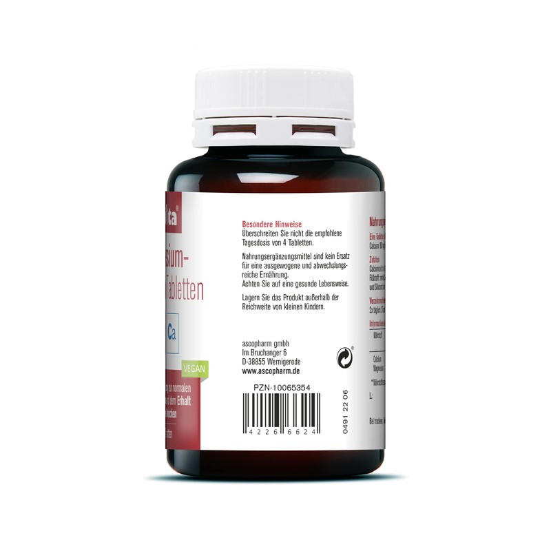 Sovita Magnesium Calcium Tablets, Magnesium and Calcium Contribute to Normal