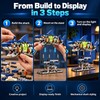 Mechanical Shark Building Set for Creative Play – 687-Piece Light-Up