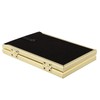 YiPinYin 5x7'' Hinged Double Simply Gold Metal Picture Frames, Elegant
