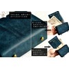 IrideScent PUEBLO Men's Bi-fold Wallet, Box-shaped Coin Purse, Italian Leather,