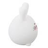 Silicone Night Light Cute Cartoon Mouse USB Rechargeable Tap Control