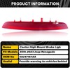 FHRHRY 68247167AA, High Mounted Third Brake Light Compatible with Jeep