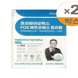 데이즈온 프리바이오틱스 FOS 트리플 4.3g x 30포 2개(SH) Days On Prebiotics FOS Triple 4.3g x 30 Packets 2 Sets (SH)