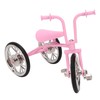 Pink Look Toy Tricycle Model Simulated Design Tricycle Ornament Wear
