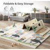 UANLAUO Foldable Baby Play Mat, Extra Large Waterproof Activity Playmats