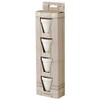Condiment Flower Pots White Set Of 4