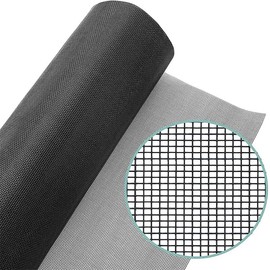 Gardenova Window Screen Mesh,36 inch x 100 feet Fiberglass Window Screens Roll, Insect Screen Door Mesh,Easy to Cut Fiberglass Replacement Mesh for Windows,Pool,Porch Screen