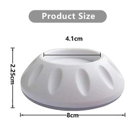 APKOL Pack of 4 Wall Protectors for Baby Door Gate Baby Stair Gate and Door Safety Gate, Wall Protection Pads No Drilling for Child Safety Safety Gate Dog Baby