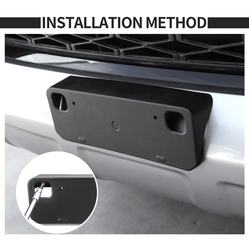 Voodonala for Toyota 4Runner 2010+ Front Plate License Bracket Front