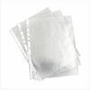 ZYBUX - 100 X A4 Plastic Punch Punched Pockets FOLDERS