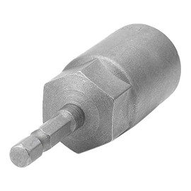 Utoolmart 1/4" Quick-Change Hex Shank 19mm Nut Setter Driver Drill Bit, 80mm Length, Metric No-magnetic 1 Pcs