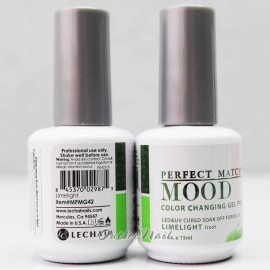 LeChat Perfect Match MOOD - MPMG42 LIMELIGHT Color Changing Gel Polish 2015