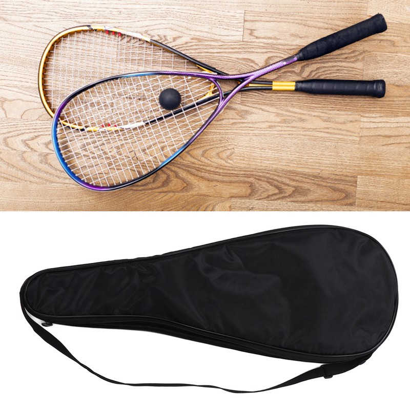 Squash Racquet Cover Bag Lightweight Padded Racket Carrying Bag with