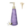 Glass Soap Dispenser, Countertop Soap Dispenser for Bathroom & Kitchen